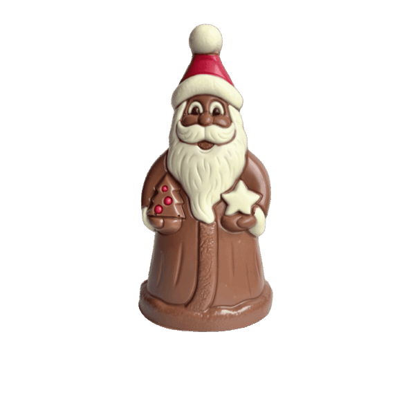 Weihnachtsmann mit Stern & Baum