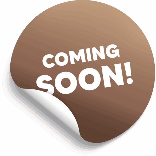 Button mit Text Coming Soon